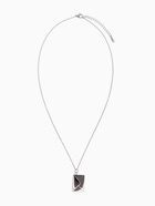 Кулон на цепочке «Конверт с посланием», цвет серебро, 46 см - Фото 4