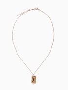 Кулон на цепочке «Конверт», с посланием, цвет розовое золото, 46 см - Фото 4