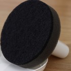 Щётка для мытья посуды поролоновая с абразивной частью, с подставкой - фото 24478074