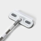 Щётка для окон Raccoon, телескопическая нержавеющая ручка 77(123) см, силиконовый сгон 22 см, велюровая насадка 22×7 см, цвет МИКС - Фото 6