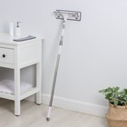 Окномойка с насадкой из микрофибры, фиксатор, стальная телескопическая ручка, 28.5×8.5×85(135) см - Фото 16