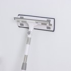 Окномойка с насадкой из микрофибры, фиксатор, стальная телескопическая ручка, 28.5×8.5×85(135) см - Фото 17