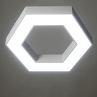 Люстра «Гексгон» LED 36 Вт 4000К белый 60×60 см BayerLux - фото 22058896