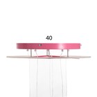 Люстра "Нежность" LED 51Вт 4000К розовый 50х50х30 см BayerLux - Фото 4