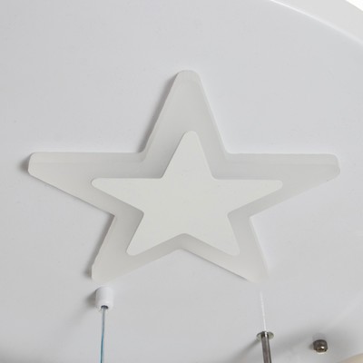 Люстра «Звездная» LED44 Вт 4000К белый 50×50×30 см BayerLux