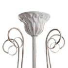 Люстра «Каролина» 5xE14 40 Вт белый с золотой патиной 57×57×39.5-98 см BayerLux - фото 5026188