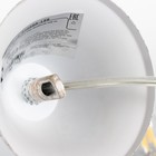 Люстра "Сандра" 5xE14 40Вт белый с золотой патиной 51х51х52-110 см BayerLux - Фото 11