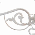 Люстра «Франческа» 5xE14 40 Вт белый с золотой патиной 57×57×39-98 см BayerLux - фото 22059064