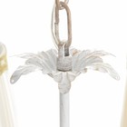 Люстра «Франческа» 5xE14 40 Вт белый с золотой патиной 57×57×39-98 см BayerLux - фото 22059065