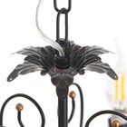 Люстра «Беатрис» 5xE14 40 Вт черно-золотой 56.5×56.5×48.5-105 см BayerLux - фото 3820326