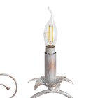 Люстра «Беатрис» 5xE14 40 Вт белый с золотой патиной 56.5×56.5×48.5-105 см BayerLux - фото 5034507