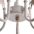 Люстра «Беатрис» 5xE14 40 Вт белый с золотой патиной 56.5×56.5×48.5-105 см BayerLux - фото 5034509