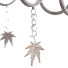 Люстра «Беатрис» 5xE14 40 Вт белый с золотой патиной 56.5×56.5×48.5-105 см BayerLux - фото 5034511