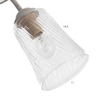 Люстра BayerLux «Глория», 3xE14, 40 Вт, белый с золотой патиной, 61.5×61.5×27 см - фото 3820377