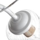 Люстра BayerLux «Глория», 3xE14, 40 Вт, белый с золотой патиной, 61.5×61.5×27 см - фото 3820378