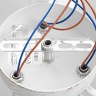 Люстра BayerLux «Глория», 3xE14, 40 Вт, белый с золотой патиной, 61.5×61.5×27 см - фото 3820380