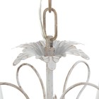 Люстра «Виктория» 5xE14 40 Вт белый с золотой патиной 57.5×57.5×46.5-105 см BayerLux - фото 4370695