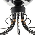 Люстра "Дженни" 5xE14 40Вт черно-золотой 56,5х56,5х36,5 см BayerLux 7794175