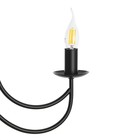 Люстра "Джил" 8xE14 40Вт черный 75х75х42-100 см BayerLux - Фото 6