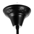 Люстра "Джил" 12xE14 40Вт черный 87х87х45-100 см BayerLux - Фото 5