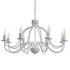 Люстра "Джил" 8xE14 40Вт белый 75х75х42-100 см BayerLux - Фото 2