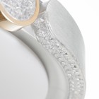 Люстра "Маркиза ринг" LED 80Вт 3000-6000К ПДУ серый 50х50х8см BayerLux - Фото 7