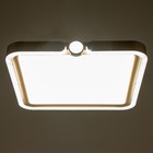 Люстра "Маркиза" LED 80Вт 3000-6000К ПДУ золото 50х50х8см BayerLux - Фото 3