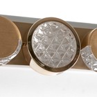 Люстра "Маркиза" LED 80Вт 3000-6000К ПДУ золото 50х50х8см BayerLux - Фото 6