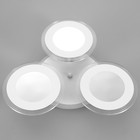 Люстра с ПДУ "Орион" 3хLED 78Вт 3000-6000К белый 45х45х7 см BayerLux - фото 22059393