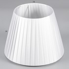 Абажур E27 серо-белый 25х25х19 см - фото 26861273