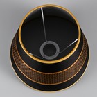 Абажур E27 черно-золотой 25х25х19 см 9193280