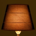 Абажур E27 черно-золотой 25х25х19 см 9193280