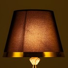 Абажур E27 черный 25х25х19 см - фото 26861287