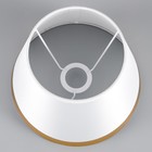 Абажур BayerLux, E27, белый, 25×25×19 см - фото 26861290