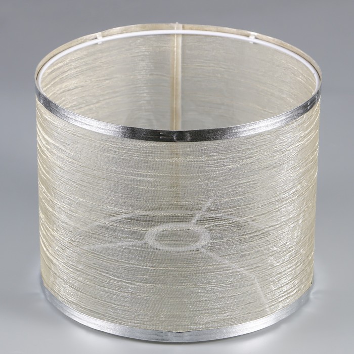 Абажур E27, серый, 25×25×20 см - Фото 1