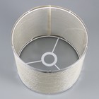 Абажур E27, серый, 25×25×20 см - Фото 2