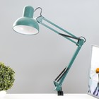 Настольная лампа "Джуни" Е27 40Вт зеленый 16х16х90 см RISALUX - фото 319308690