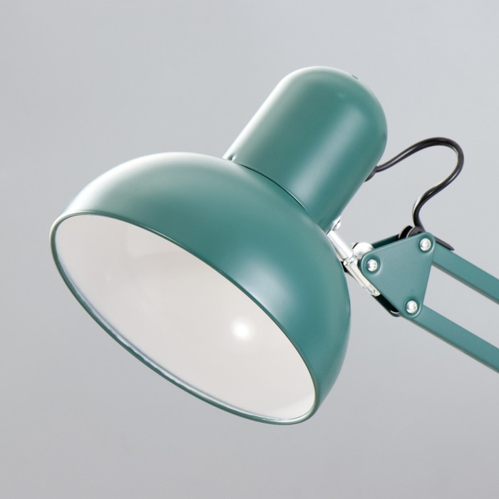 Настольная лампа "Джуни" Е27 40Вт зеленый 16х16х90 см RISALUX - фото 1910584782