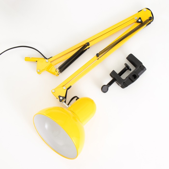Настольная лампа "Джуни" Е27 40Вт желтый 16х16х90 см RISALUX - фото 1895912631