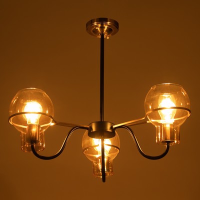 Люстра «Кэган» 3хE27 40 Вт черный 68×68×46.5 см BayerLux