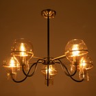 Люстра «Кэган» 5хE27 40 Вт черный 68×68×46.5 см BayerLux - Фото 3