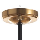 Люстра «Кэган» 5хE27 40 Вт черный 68×68×46.5 см BayerLux - Фото 4