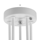 Люстра "Харти" 5хE27 40Вт белый 58х58х38 см BayerLux - Фото 6