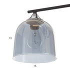 Люстра "Хаям" 2хE27 40Вт черный 55х30х25 см BayerLux 9214880 - фото 14158824