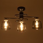 Люстра "Хаям" 3хE27 40Вт черный 60х30х35 см BayerLux 9214881 - фото 14158831