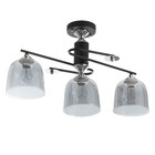 Люстра "Хаям" 3хE27 40Вт черный 60х30х35 см BayerLux 9214881 - фото 14158832