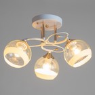 Люстра "Анава" 3хE27 40Вт белый 48х48х25,5 см BayerLux - фото 35195136