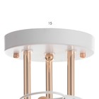 Люстра "Анава" 3хE27 40Вт белый 48х48х25,5 см BayerLux - фото 35195139