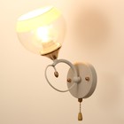 Бра "Анава" E27 40Вт белый 13х27х21 см - фото 22059873