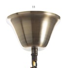 Люстра "Олимер" 5хE14 40Вт BayerLux - фото 22059883